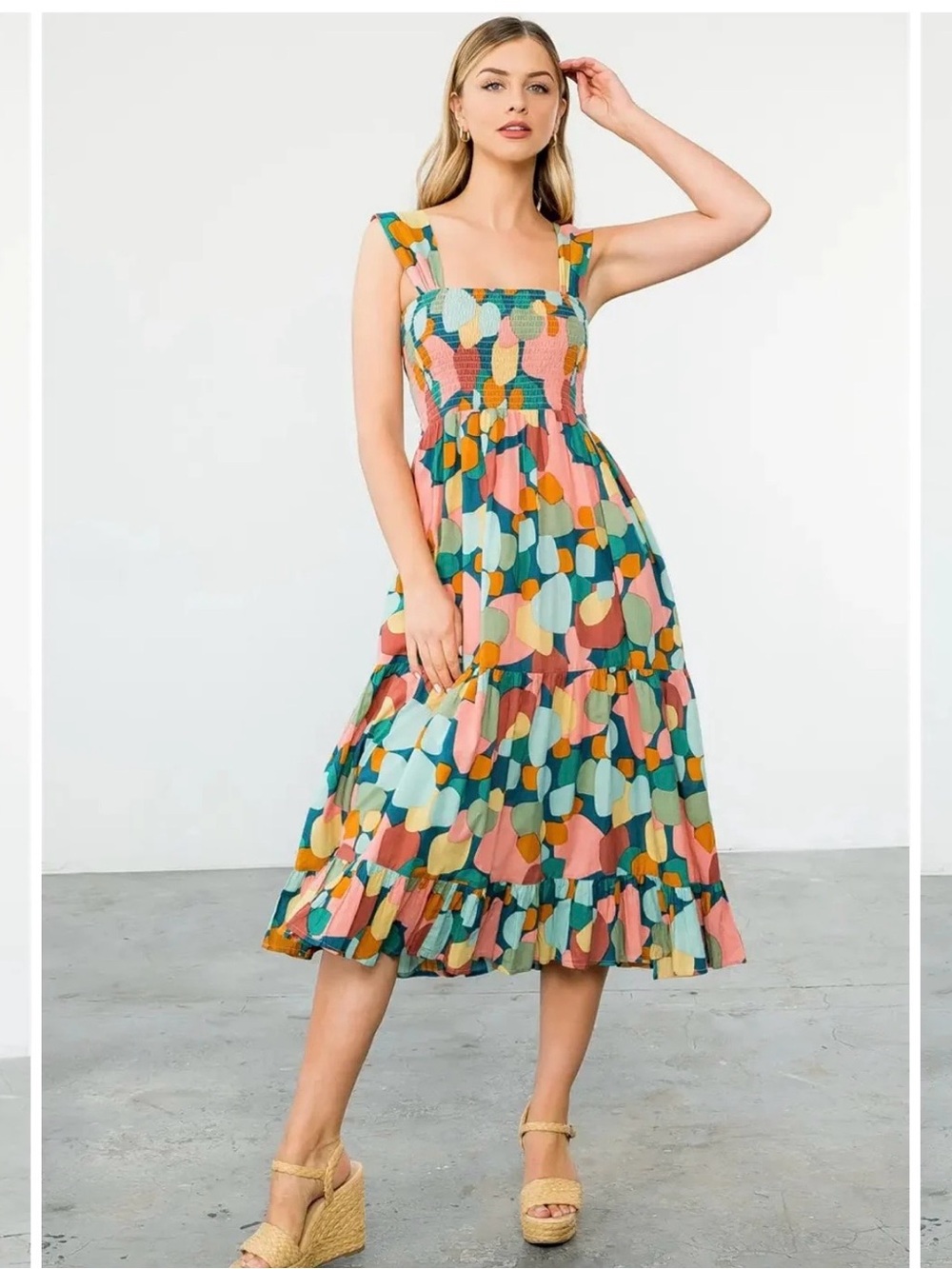 THML Summer Mosaic Dress, size L